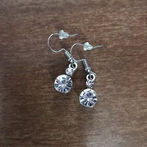 Rhinestone earrings